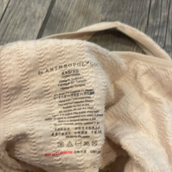 Anthropologie Cream Lace Trim Bra - Picture 5 of 5